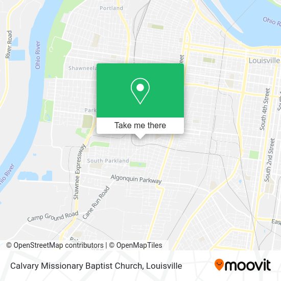 Calvary Missionary Baptist Church map