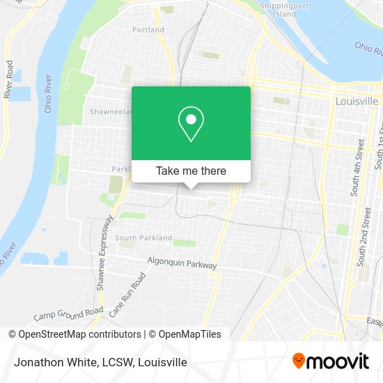 Jonathon White, LCSW map