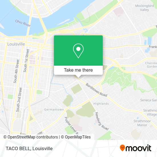 Mapa de TACO BELL