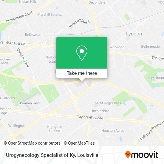 Urogynecology Specialist of Ky map