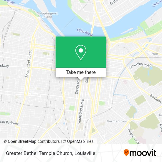 Mapa de Greater Bethel Temple Church