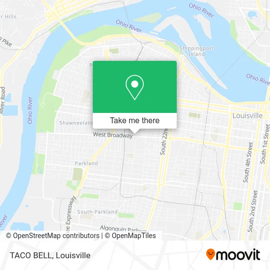 TACO BELL map