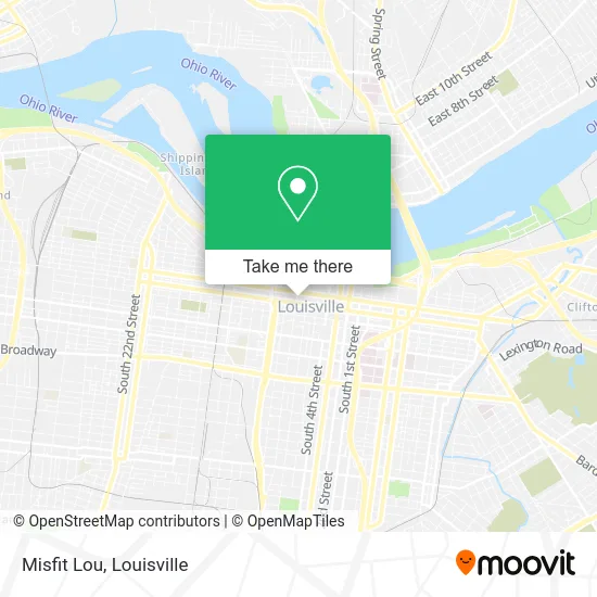 Misfit Lou map