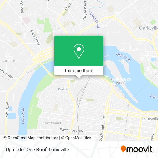 Up under One Roof map