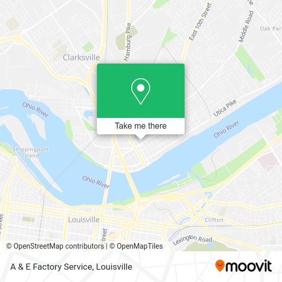 A & E Factory Service map