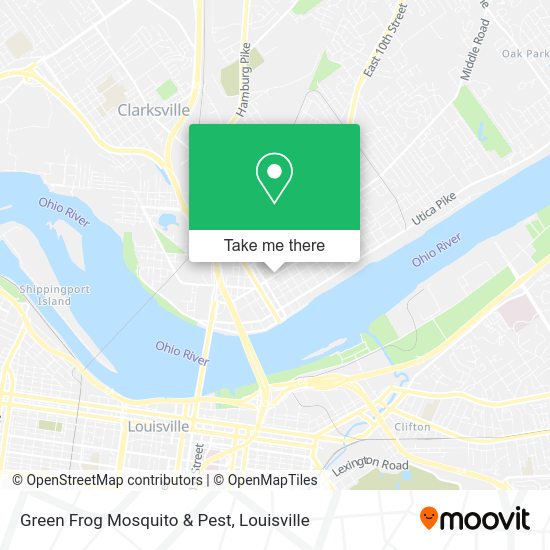 Green Frog Mosquito & Pest map