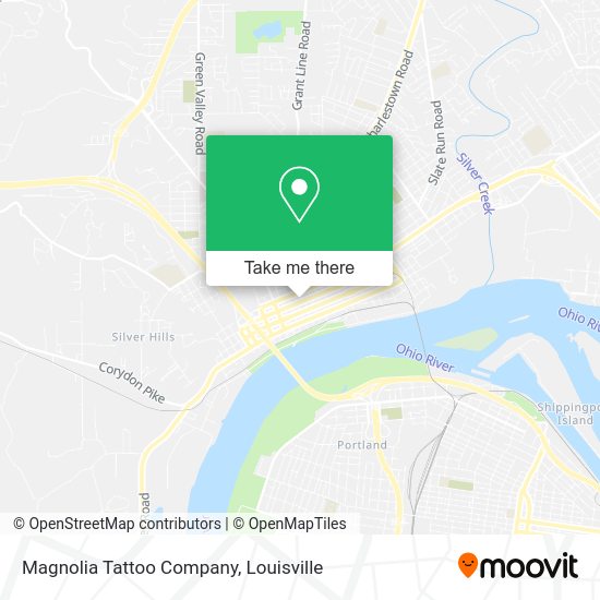 Magnolia Tattoo Company map