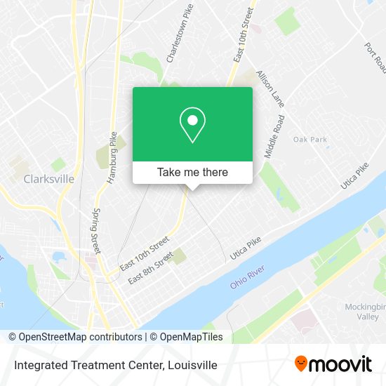 Mapa de Integrated Treatment Center