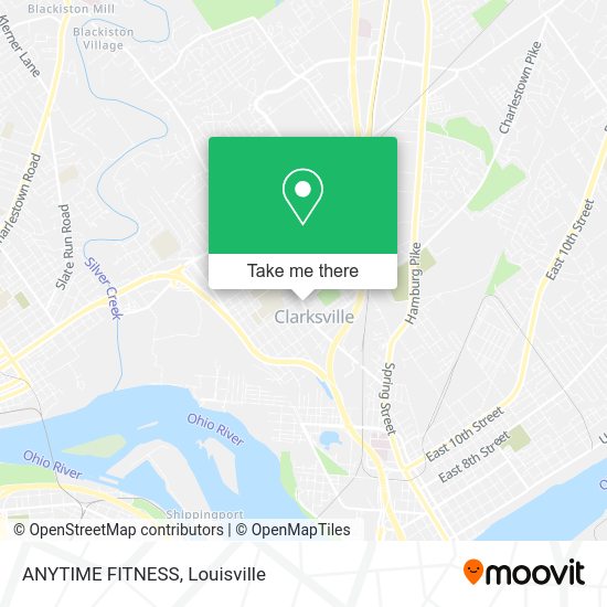 Mapa de ANYTIME FITNESS