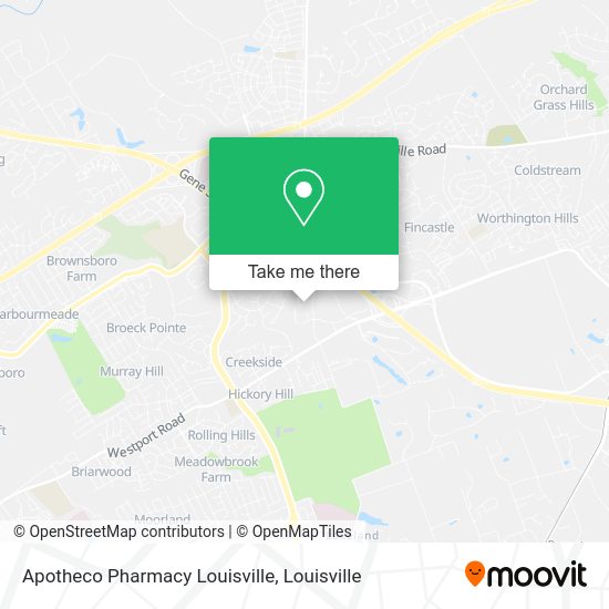 Apotheco Pharmacy Louisville map