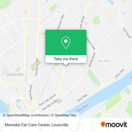 Meineke Car Care Center map