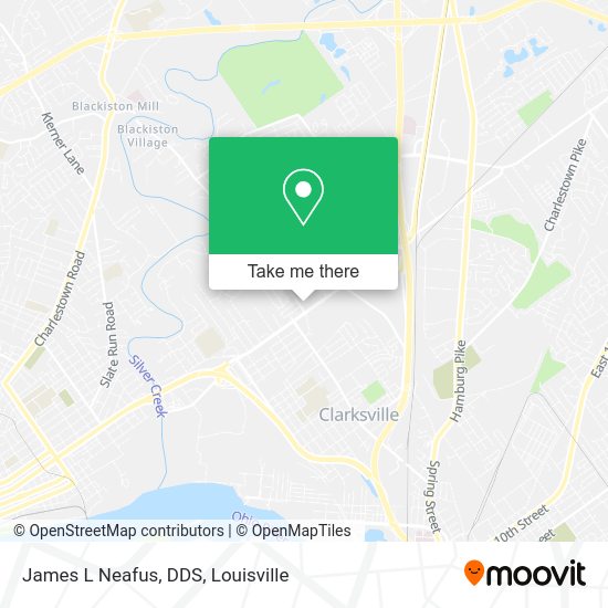 Mapa de James L Neafus, DDS