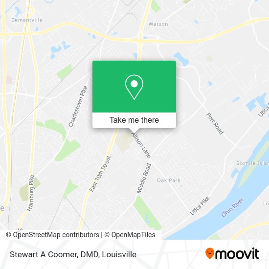 Mapa de Stewart A Coomer, DMD