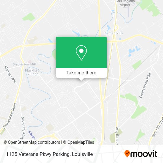 1125 Veterans Pkwy Parking map