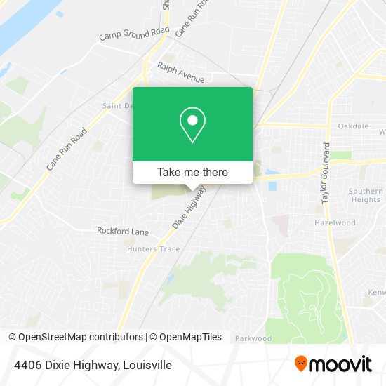 Mapa de 4406 Dixie Highway