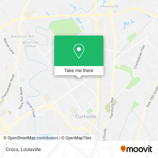 Crocs map