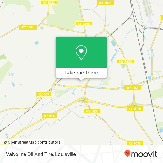 Valvoline Oil And Tire map