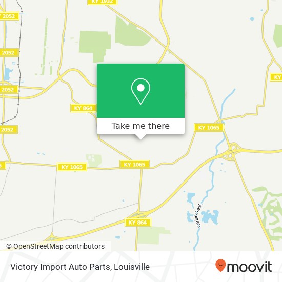 Victory Import Auto Parts map