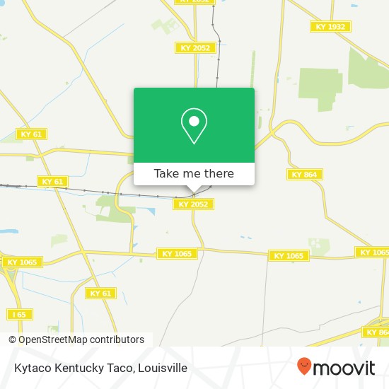 Mapa de Kytaco Kentucky Taco