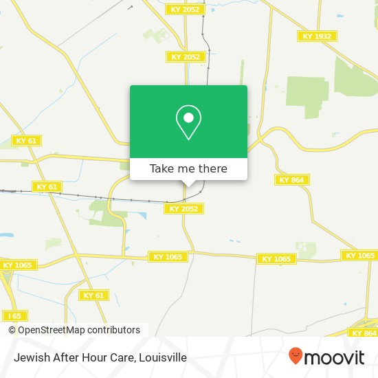 Jewish After Hour Care map