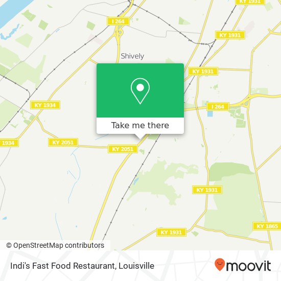 Indi's Fast Food Restaurant map