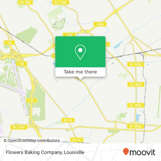 Flowers Baking Company map