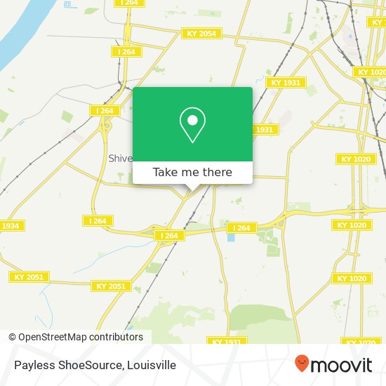 Payless ShoeSource map