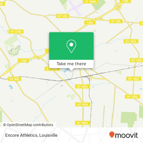 Mapa de Encore Athletics