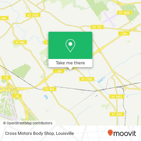 Cross Motors Body Shop map