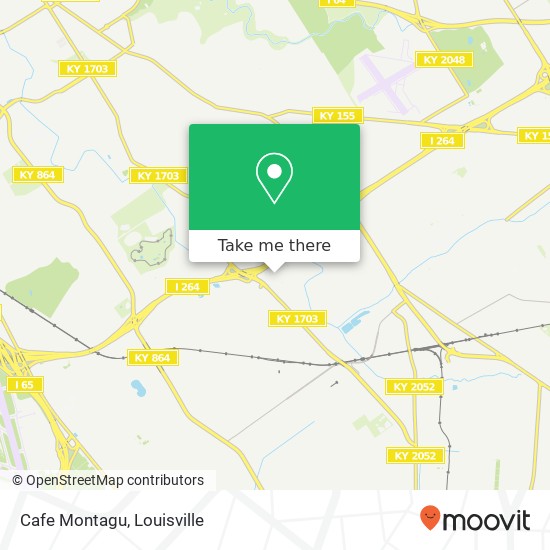 Cafe Montagu map