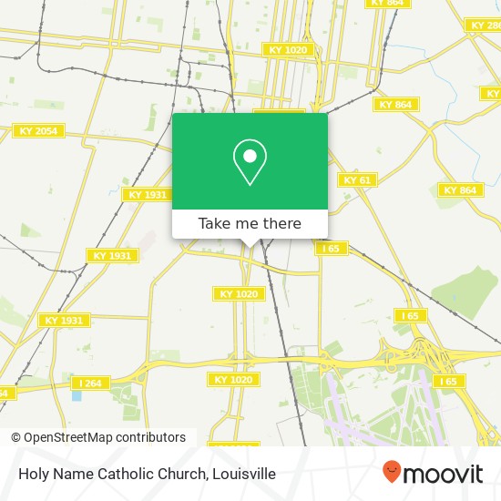 Mapa de Holy Name Catholic Church