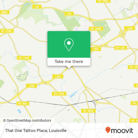 Mapa de That One Tattoo Place