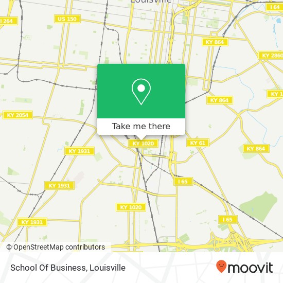 School Of Business map