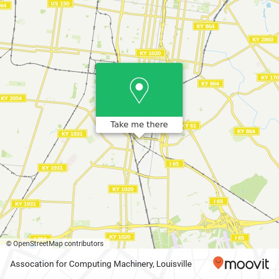 Mapa de Assocation for Computing Machinery