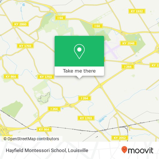 Hayfield Montessori School map