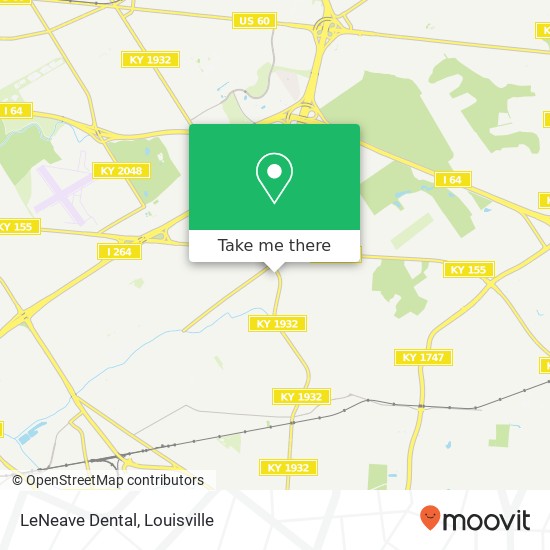 Mapa de LeNeave Dental