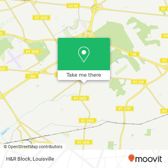 Mapa de H&R Block