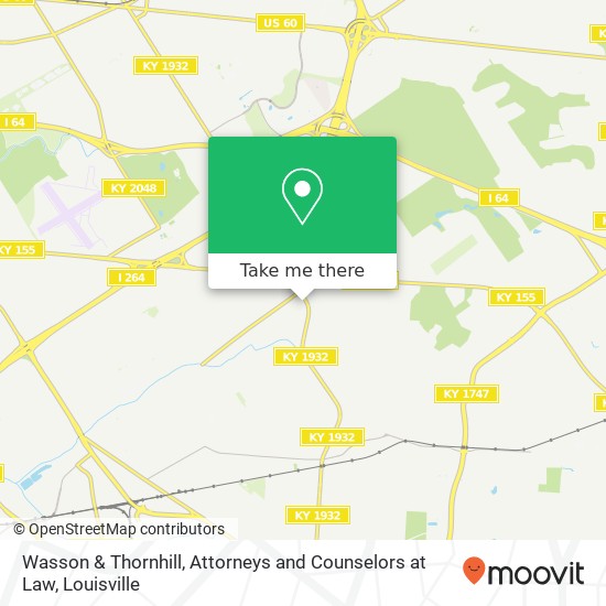 Wasson & Thornhill, Attorneys and Counselors at Law map