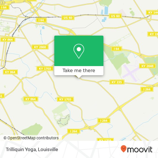 Mapa de Trilliquin Yoga