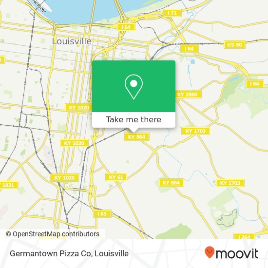 Germantown Pizza Co map