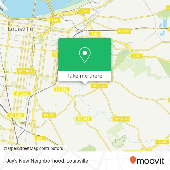 Mapa de Jay's New Neighborhood