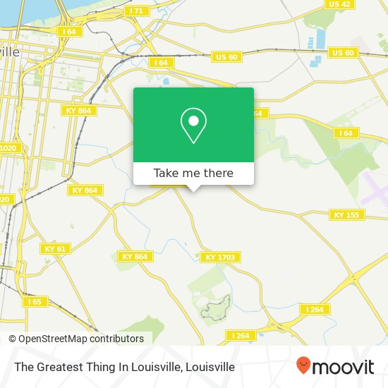 Mapa de The Greatest Thing In Louisville