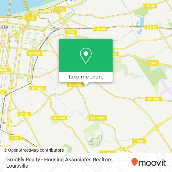 Mapa de GregFly Realty - Housing Associates Realtors
