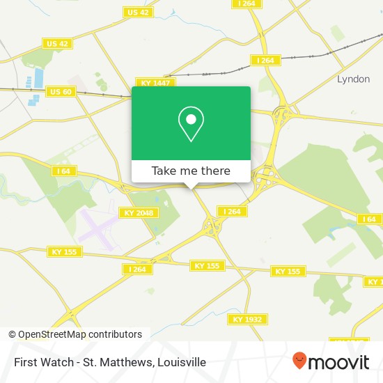 Mapa de First Watch - St. Matthews