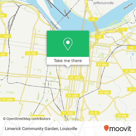 Mapa de Limerick Community Garden