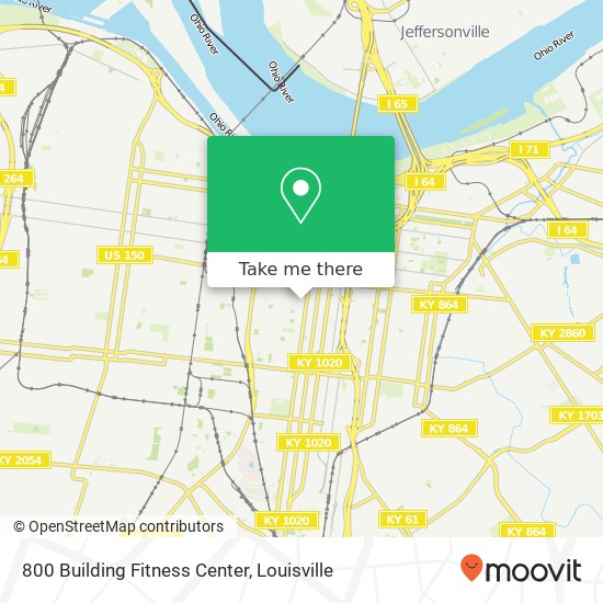 800 Building Fitness Center map