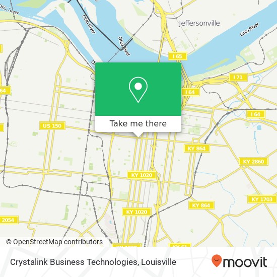 Crystalink Business Technologies map