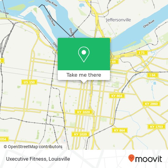 Uxecutive Fitness map