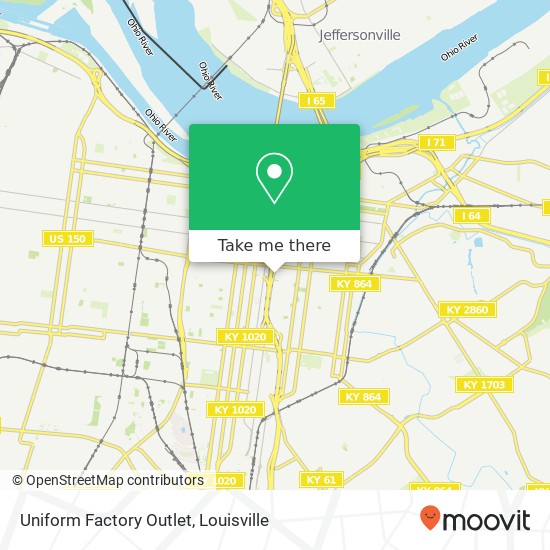 Mapa de Uniform Factory Outlet