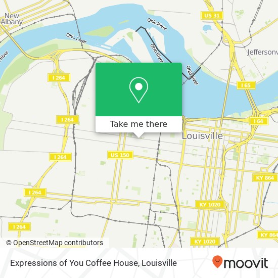 Mapa de Expressions of You Coffee House